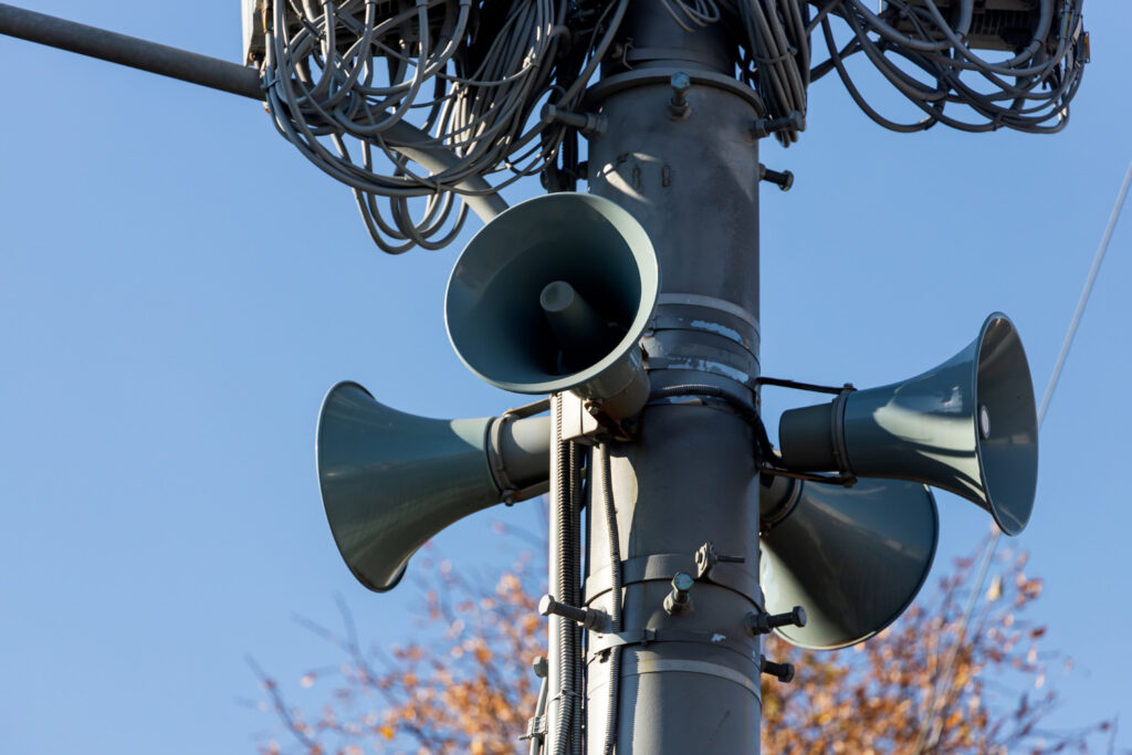 Metro Outdoor Tornado Warning Siren System